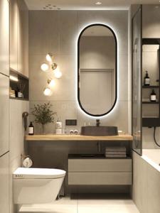Bathroom Image of 1906 Sq.ft 3 BHK Apartment / Flat for sale in Thiruvanmiyur Chennai for Rs. 30500000