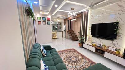 Hall Image of 1750 Sq.ft 3 BHK Apartment / Flat for rent in Vashi Navi Mumbai for Rs. 75000