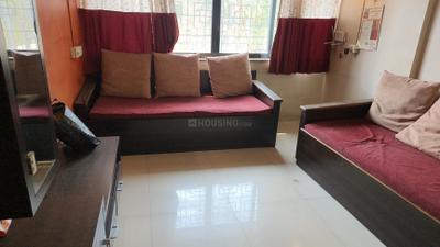 Living Room Image of 545 Sq.ft 1 BHK Independent House for rent in Bandal Complex, Kothrud Pune for Rs. 23000