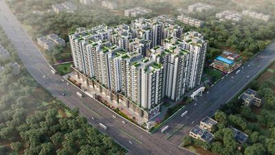 Image of 680 Sq.ft 2 BHK Apartment / Flat for sale in Kolshet, Thane for Rs. 14916000