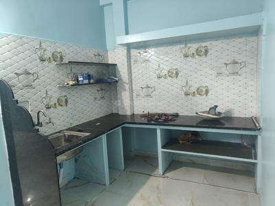 Kitchen Image of 450 Sq.ft 1 RK Independent House for rent in Kalani Nagar Indore for Rs. 6500