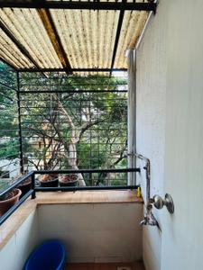 Balcony Image of 1350 Sq.ft 3 BHK Apartment / Flat for rent in Kothrud Pune for Rs. 60000