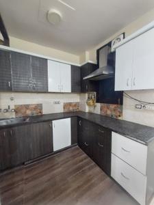Kitchen Image of 1560 Sq.ft 3 BHK Apartment / Flat for rent in Naval Technical Officers Apartment, Sector 22 Dwarka New Delhi for Rs. 51000