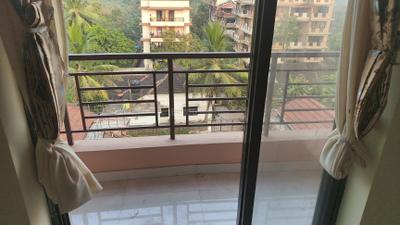 Balcony Image of 1000 Sq.ft 2 BHK Apartment / Flat for rent in Mapusa Goa for Rs. 26000