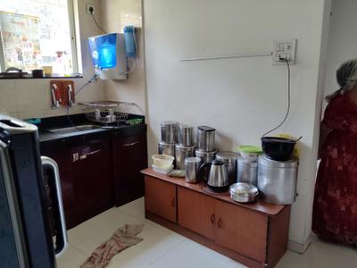 Kitchen Image of 600 Sq.ft 1 BHK Apartment / Flat for sale in Sankalp Shree Vitthal Heritage, Ambegaon Budruk Pune for Rs. 5000000
