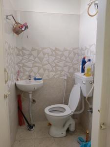Common Bathroom Image of 300 Sq.ft 1 RK Apartment / Flat for rent in New Tippasandra Bengaluru for Rs. 16000