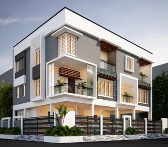 Image of 2200 Sq.ft 3 BHK Villa for sale in Gerugambakkam, Chennai for Rs. 17500000