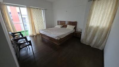 Bedroom Image of 1200 Sq.ft 1 BHK Apartment / Flat for rent in Lodha Belmondo, Gahunje Pune for Rs. 29999