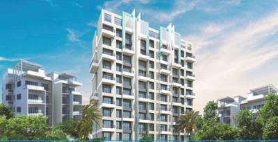 Image of 655 Sq.ft 1 BHK Apartment / Flat for sale in Sai Satyam Residency B Building, Kalyan West, Kalyan for Rs. 4100000