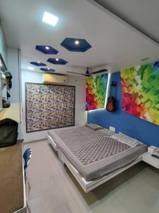 Bedroom Image of 1630 Sq.ft 3 BHK Apartment / Flat for sale in Happy Home Nakshatra Embassy, Palanpur Surat for Rs. 6790000