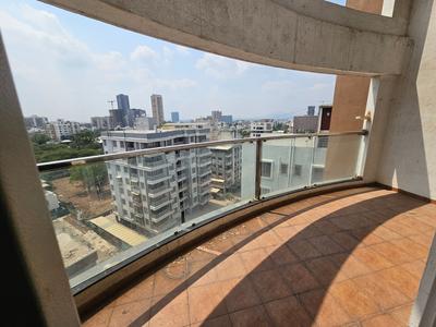Balcony Image of 1046 Sq.ft 2 BHK Apartment / Flat for rent in Pacific Prabhus Atlantis, Gangapur Nashik for Rs. 20000