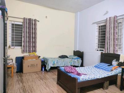 Bedroom Image of 601 Sq.ft 1 BHK Builder Floor for rent in Basavanagar Bengaluru for Rs. 25500