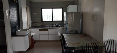 Kitchen Image of 2500 Sq.ft 4 BHK Independent House for rent in Hari Darshan Row House Block 388, Adajan Surat for Rs. 25000