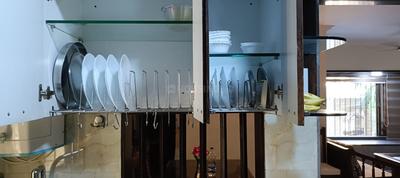 Kitchen Image of 1340 Sq.ft 3 BHK Apartment / Flat for rent in Nexus Hyde Park, Thane West Thane for Rs. 55000