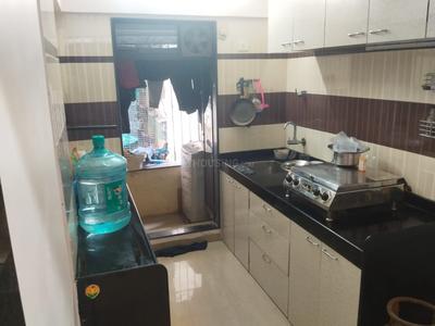 Kitchen Image of 450 Sq.ft 1 BHK Apartment / Flat for sale in Yeshwant Nagar Mumbai for Rs. 9500000