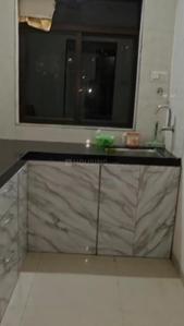 Kitchen Image of 650 Sq.ft 1 BHK Apartment / Flat for rent in Thane West Thane for Rs. 35000