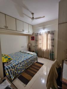 Bedroom Image of 1280 Sq.ft 2 BHK Builder Floor for rent in Murugeshpalya Bengaluru for Rs. 40000