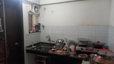 Kitchen Image of 500 Sq.ft 1 BHK Apartment / Flat for rent in Majestique Oasis, Wagholi Pune for Rs. 14000