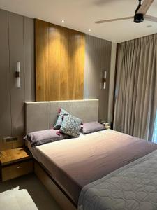 Bedroom Image of 1290 Sq.ft 3 BHK Apartment / Flat for rent in Kesar Harmony, Kharghar Navi Mumbai for Rs. 130000