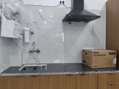 Kitchen Image of 580 Sq.ft 1 RK Builder Floor for rent in Sector 30 Gurgaon for Rs. 20000