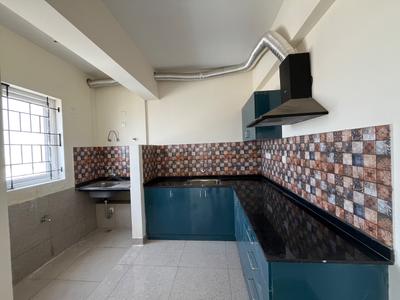 Kitchen Image of 1463 Sq.ft 3 BHK Apartment / Flat for rent in Ahad Serenity, Choodasandra Bengaluru for Rs. 44999