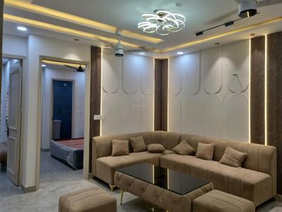Living Room Image of 766 Sq.ft 3 BHK Apartment / Flat for sale in Dwarka Mor New Delhi for Rs. 4900000
