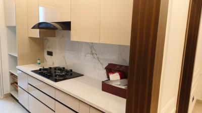 Kitchen Image of 1650 Sq.ft 3 BHK Builder Floor for rent in Raj One Good Earth, Sector 71 Gurgaon for Rs. 46000