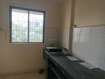 Kitchen Image of 500 Sq.ft 1 BHK Apartment / Flat for rent in Kasarvadavali Thane for Rs. 18000