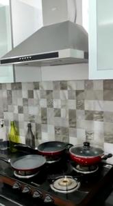 Kitchen Image of 900 Sq.ft 2 BHK Apartment / Flat for sale in Vascon Forest Edge Phase 1, Kharadi Pune for Rs. 12000000