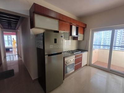 Kitchen Image of 1730 Sq.ft 3 BHK Apartment / Flat for rent in Godrej Woodsman Estate, Hebbal Kempapura Bengaluru for Rs. 90000