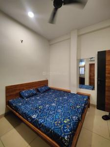 Bedroom Image of 355 Sq.ft 1 RK Studio for rent in Mahalakshmi Nagar Indore for Rs. 13999