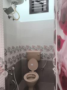 Common Bathroom Image of 950 Sq.ft 1 BHK Builder Floor for rent in JP Nagar Bengaluru for Rs. 18000