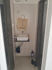 Bathroom Image of 756 Sq.ft 1 BHK Apartment / Flat for rent in Nova Galaxy, Palanpur Surat for Rs. 13500