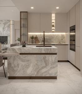 Kitchen Image of 689 Sq.ft 1 BHK Apartment / Flat for sale in Al Sufouh Dubai for Rs. 47289148