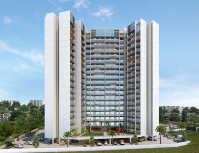 Image of 826 Sq.ft 2 BHK Apartment / Flat for sale in Om 1st Phase Of Paraiso, Mothi Desai Gaon, Thane for Rs. 7200000