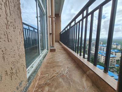 Balcony Image of 1100 Sq.ft 2 BHK Apartment / Flat for sale in Alliance Galaxy, Airoli Navi Mumbai for Rs. 15500000