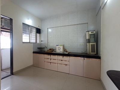 Kitchen Image of 725 Sq.ft 1 BHK Apartment / Flat for rent in F5 Nandini Spring Fields, Hadapsar Pune for Rs. 20000