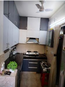 Kitchen Image of 1000 Sq.ft 2 BHK Apartment / Flat for rent in Vasu Fortune Residency, Raj Nagar Extension Ghaziabad for Rs. 22000