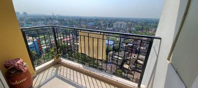 Balcony Image of 1476 Sq.ft 3 BHK Apartment / Flat for rent in Thakurpukur Kolkata for Rs. 35000