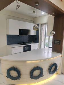 Kitchen Image of 2200 Sq.ft 4 BHK Apartment / Flat for sale in Airoli Navi Mumbai for Rs. 42500000