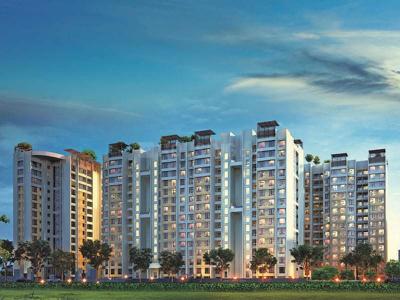 Image of 1260 Sq.ft 3 BHK Apartment / Flat for sale in Siddha Suburbia Phase I, Rajpur, Kolkata for Rs. 7000000