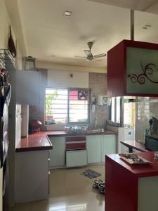 Kitchen Image of 1850 Sq.ft 3 BHK Apartment / Flat for rent in Naranpura Ahmedabad for Rs. 40000