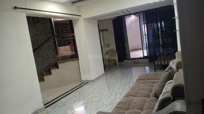 Living Room Image of 1000 Sq.ft 2 BHK Duplex for rent in Shivshankar Plaza, Airoli Navi Mumbai for Rs. 60000