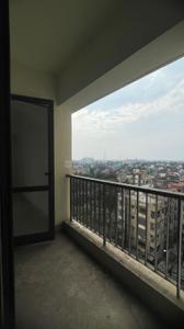 Balcony Image of 919 Sq.ft 2 BHK Apartment / Flat for rent in Ambuja Uddipa The Condoville, Baranagar Kolkata for Rs. 31000