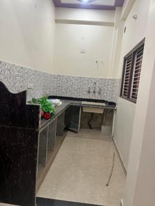 Kitchen Image of 1100 Sq.ft 3 BHK Builder Floor for rent in Daheli Sujanpur Kanpur for Rs. 13999