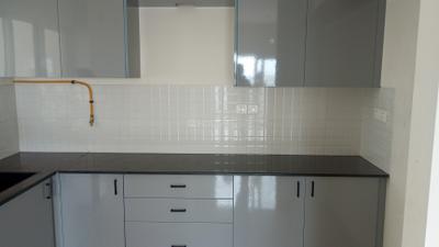 Kitchen Image of 980 Sq.ft 2 BHK Apartment / Flat for rent in Adarsh Greens, Kogilu Bengaluru for Rs. 35000