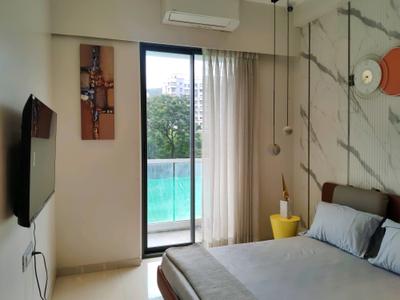 Bedroom Image of 950 Sq.ft 2 BHK Apartment / Flat for sale in DSS Mahavir Spring, Thane West Thane for Rs. 18000000