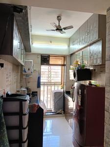 Kitchen Image of 960 Sq.ft 2 BHK Apartment / Flat for sale in Ruturaj Vastushilp Phase II A B C Wings, Nalasopara West Nala Sopara for Rs. 5350000