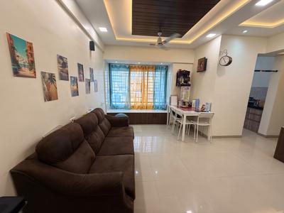 Hall Image of 808 Sq.ft 2 BHK Apartment / Flat for sale in Squarefeet Grand Square, Kasarvadavali Thane for Rs. 11100000