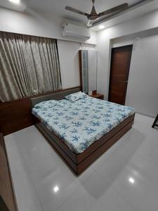Bedroom Image of 870 Sq.ft 2 BHK Apartment / Flat for rent in Adani Elysium, Shantigram Ahmedabad for Rs. 30000